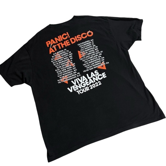 Panic at the Disco Viva Las Vengeance 2002 Tour Tee, Tultex Size XXL - Picture 6 of 9
